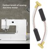 ECSiNG 2 Pairs Motor Carbon Brushes Compatible with Pfaff 230
