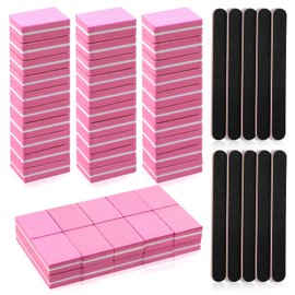 Paquete de 60 pulidores de uñas, mini lima de uñas de bloque amortiguador, bloque de pulidor de uñas | Limas de uñas y tampones, bloques de pulido de 