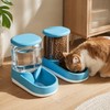 3.8L Pet Feeder & Water Dispenser – Automatic Food and