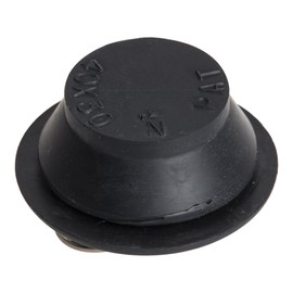 SANEI H27F-40 W-Type Rubber Stopper for Baths, Drain Diameter: 1.5–1.6 inches (37–40 mm), Dual-Layer Water Stopper, No Chain, Replacement