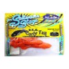 Bait Breath Worm BeTanCo Curly S839 Orange/Gold