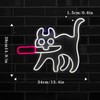 For Enamel Cat Neon Light - Led Sign Wall Decor