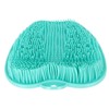 Shower Foot Scrubber Soft Silicone Anti Slip Suction Cup Odour
