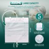 Xiaozhifu Urinbeutel 3000ml, 5 PSC Urinbeutel Beinbeutel, Urindrainagebeutel mit schlauch,