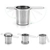 Pack of 2 tea strainers, tea infuser 304 stainless steel