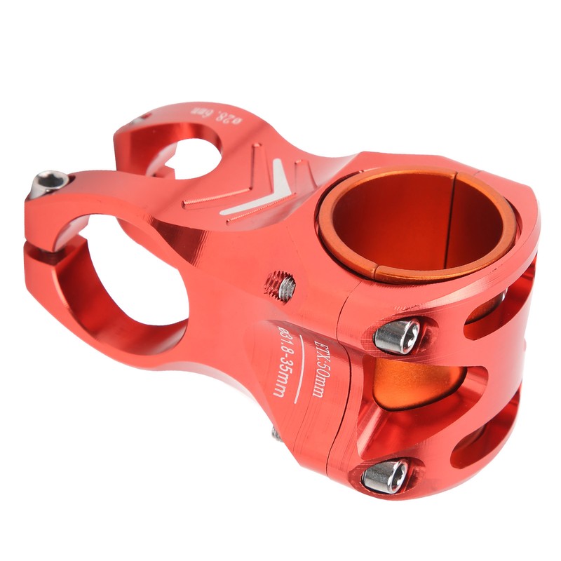 CANSUCC 31.8/35mm Bike Handle Stem Riser Short Handle Stem Aluminum
