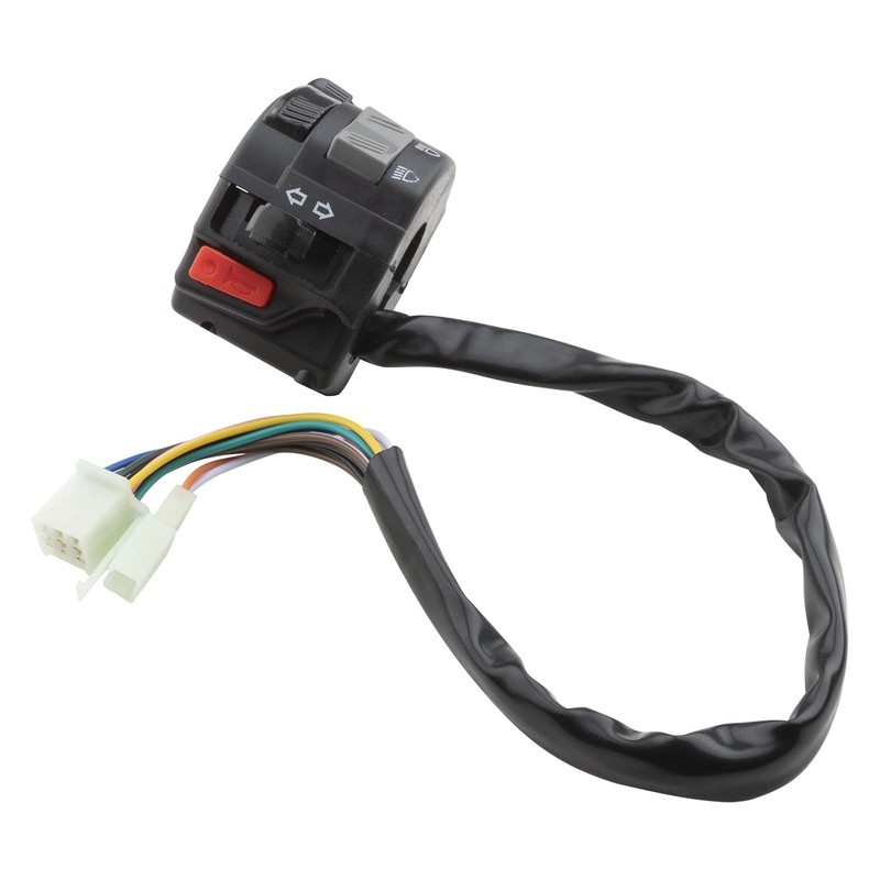 MangWany 7/8 Inch 22 mm Motorcycle ATV Handlebar Switch Headlight