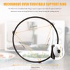Misimain Upgraded Universal 9.5 Inch Turntable Roller Ring for LG
