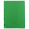 A4 Clear Plastic Punched Pockets Filing Folders Wallets Sleeves Document