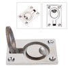Boat Hatch Handle, Stainless Steel Ring Handle Flush Hatch Locker