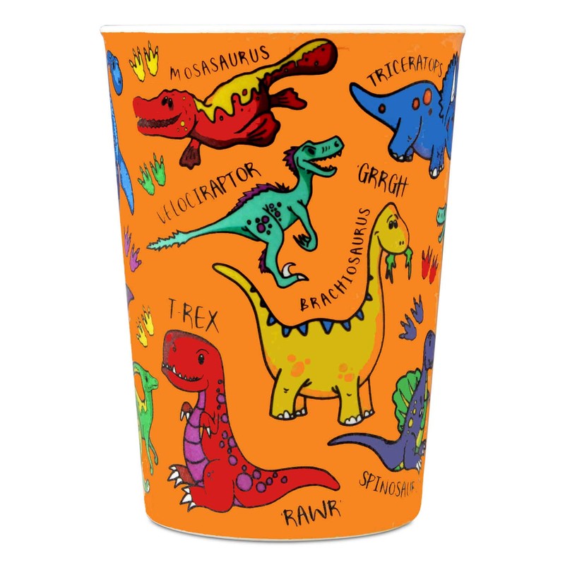 Lesser & Pavey LP42485A Dinosaur Beaker, Melamine