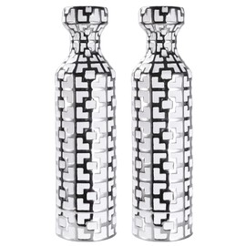 Ceramics Vases Set of 2, 24.4 inch Tall Floor Vases for Home Decor