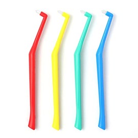 One Taft Brush, Dental Oral Care Prout, Medium, Assortment, Set of 4