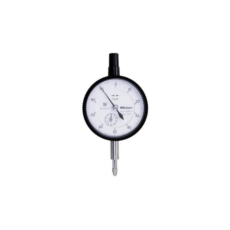Dial Indicator, Flat End Cover, ISO Design, Gemstone Bearing, Shockproof,