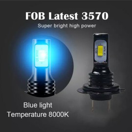 SHENKENUO For Lincoln Town Car 2003-2011 4X Front LED Headlight Hi/Lo Beam 8000K Bulbs Kit