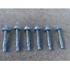 Sandbaggy 1/4" x 2-1/4" Concrete Wedge Anchors Bolts - Hex