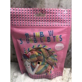 None Ship N 24 Hours. New-Rainbaw Sour Belt Bites. Made with Fruit Juice. 4oz.