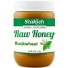 Stakich Buckwheat Antioxidant Raw Honey - Pure, Unprocessed, Unheated, Kosher