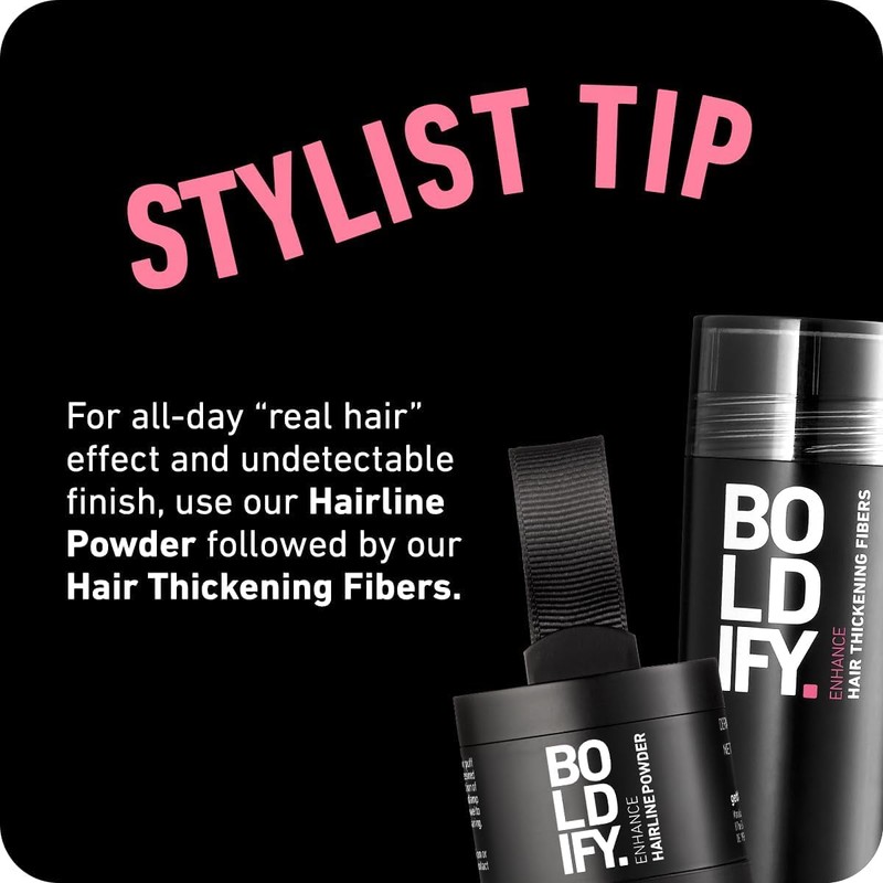 BOLDIFY Hair Fibers (Dark Blonde) Undetectable & Natural - Giant