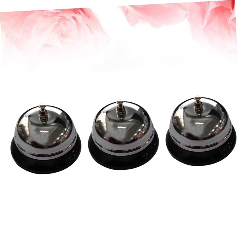 LALAFINA 3pcs Restaurant Service Bell Bell Classic Service Bell Restaurant