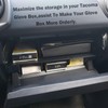 TACOBRO Glove Box Dividers Organizer Compatible with Toyota Tacoma Accessories