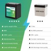 winbasic 12v 5Ah Lithium Battery Compatible for Chamberlain 41A6357 /