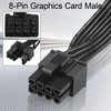 ELFJMZP 12VHPWR to 3X 8Pin PCIe GPU Adaptor Cable, 18AWG