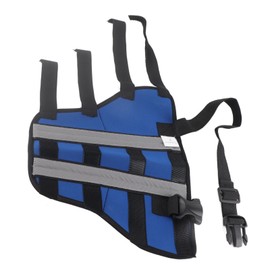 Dog Rear Leg Hock Brace Breathable Stable Dog Leg Joint Wraps with Safety Reflective Tape for Surgery Recovery M