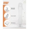 Vudajuley Exterior Door Handle White Front Left Drive Side Fit