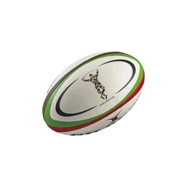 Harlequins Midi Replica Rugby Ball - White - size Midi