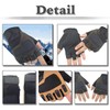 White Fang NT362 Half Finger Tactical Gloves, Anti-Slip, Outdoor, Men's,
