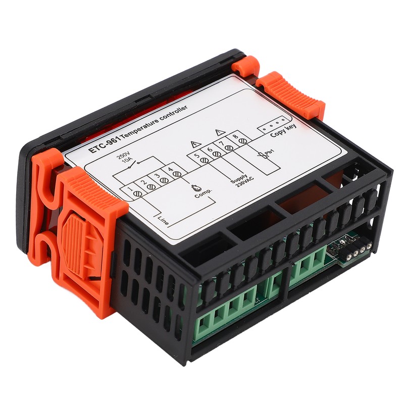 Freezer Temperature Controller Digital External Fahrenheit Celsius Switchable Refrigeration Defrosting