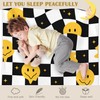 Smile Face Checkerboard Blanket, Hippie Soft Lightweight Throw Blanket for