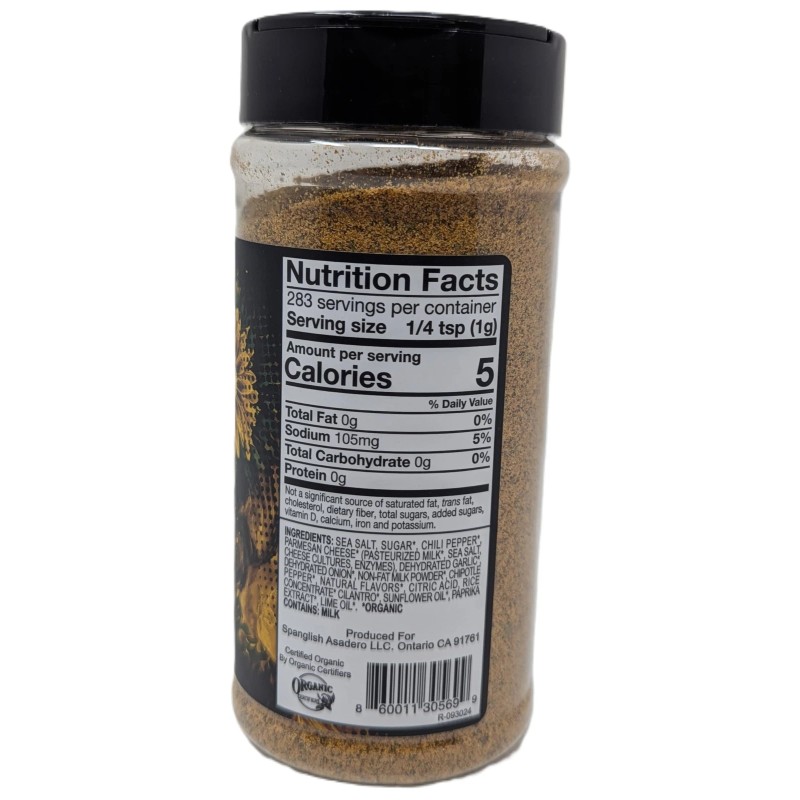 Spanglish Asadero Elote Seasoning – Organic Mexican Street Corn Blend