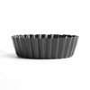 Vogue 12638 Non-Stick Deep Fluted Quiche Tin 3X10cm Carbon Steel