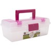 Creative Options 114-082 Molded Storage Craft Box with Lift-Out Tray,