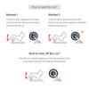 EASYGUARD EC003-NS PKE car Alarm Proximity Entry Push Start Button