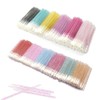 500Pcs Glitter Crystal Lip Brush,Crystal Lip Brushes Tool Kits Lip