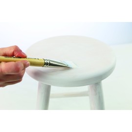 Décopatch - Ref PC30O - 20.5cm Nylon Brush - Suitable for Décopatching on All Surfaces, Good on Uneven Surfaces, Less Brush Streaks, Easy to Clean Bristles, Brown
