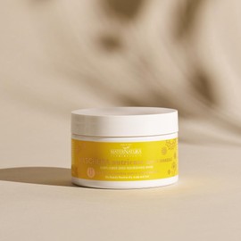 Maternatura, Nährende Haarmaske für Trockenes Haar mit Sonnenblumensamen, Feuchtigkeitsbehandlung, Bio Beauty-Routine für Trockene Haut und Haare, Made in Italy - 200 ml