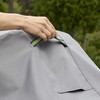 DUCKCOVERS Soteria Water-Resistant 40 Inch Square Fire Pit Cover, Outdoor
