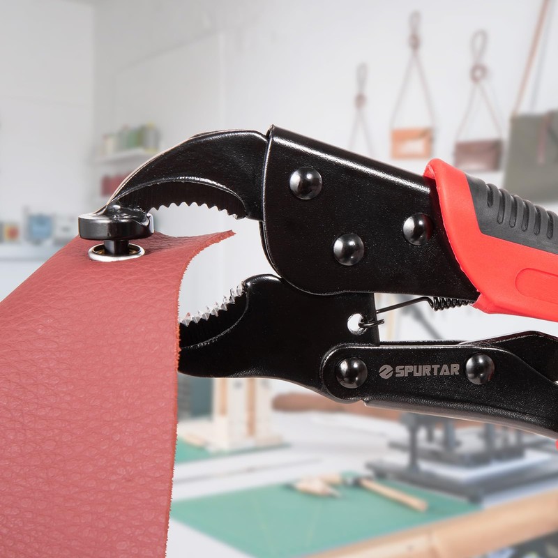 Spurtar Heavy Duty Snap and Fasteners Kit Adjustable Snap Button