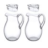 Amazing Abby - Bubbly - 2-Pack Acrylic Pitcher (72 oz),