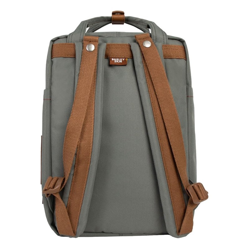 Doughnut Dreamwalker Macaroon Backpack Grey-Green, gray, Minimalistic