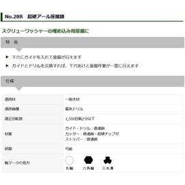 Star M 28R-2440 Carbide Drilling Cone No Drill 24x40