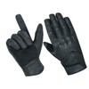 RUBSONS HKRG Men's Touch Screen Leather Motorcycle Biker Gloves (S)