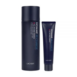 Laquebert Lac Vert Skin Care Moisture Supply Homme Recharge All-in-One Essence 150ml +30ml / 라끄베르 피부관리 수분공급 옴므 리차지 올인원 에센스 150ml +30ml