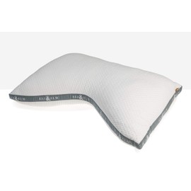 Eli & Elm | Best Ergonomic Side Sleeper Pillow for Neck Pain. Supportive Cooling Latex Fill with Luxury Breathable Cover. U-Shape Contoured Design. Queen Size Bed Pillow - 17" X 29"