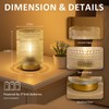 Small Battery operated Lamp with Timer for Bedside/Coffee Table/Book shelf