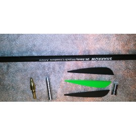 SHARROW CROSSBOW ARROW/BOLT MAKING KIT. A kit Of All The Needed Ingredients to Make .